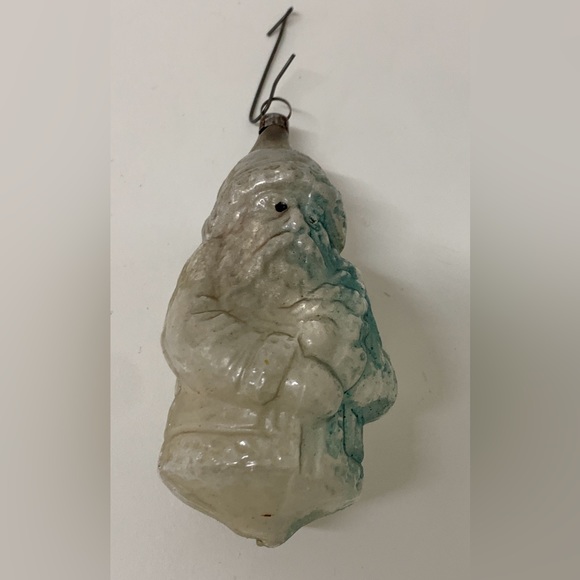 Early 20th Century Antique Santa Claus Christmas Tree Ornament - Picture 11 of 16